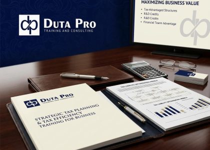 Pelatihan Strategic Tax Planning & Tax Efficiency for Business
